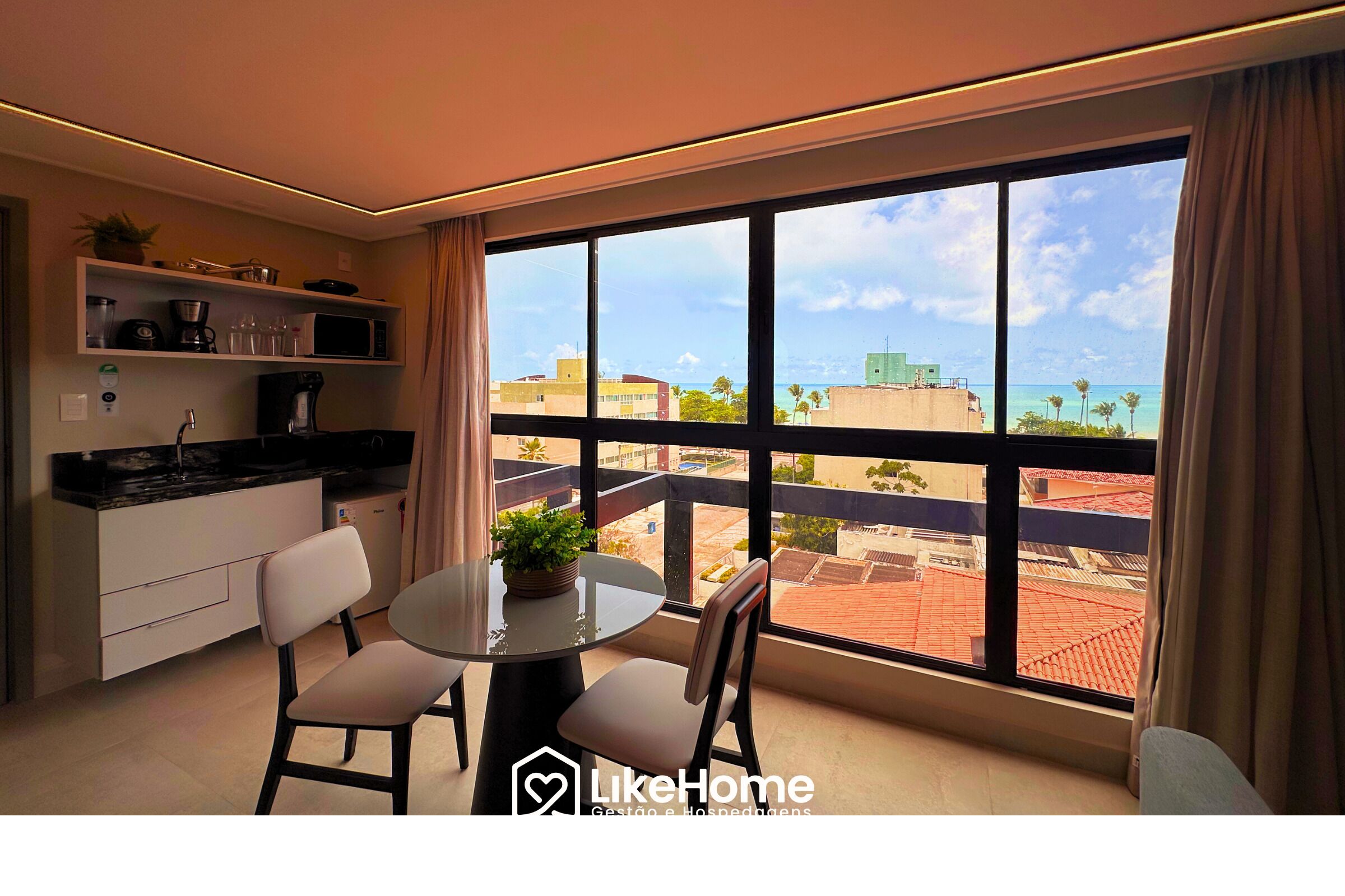 Estúdio panorâmico