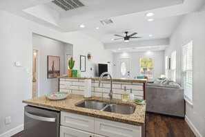 House (3 Bedrooms) | Interior - Walk to Alamodome! Stylish Home w/ Private Parking (San Antonio)