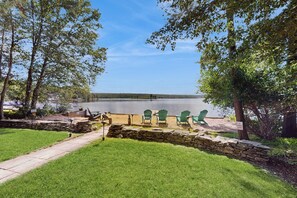 House (3 Bedrooms) | Interior - 3 BR Lakefront House w/ Private Beach & Dock (Albrightsville)