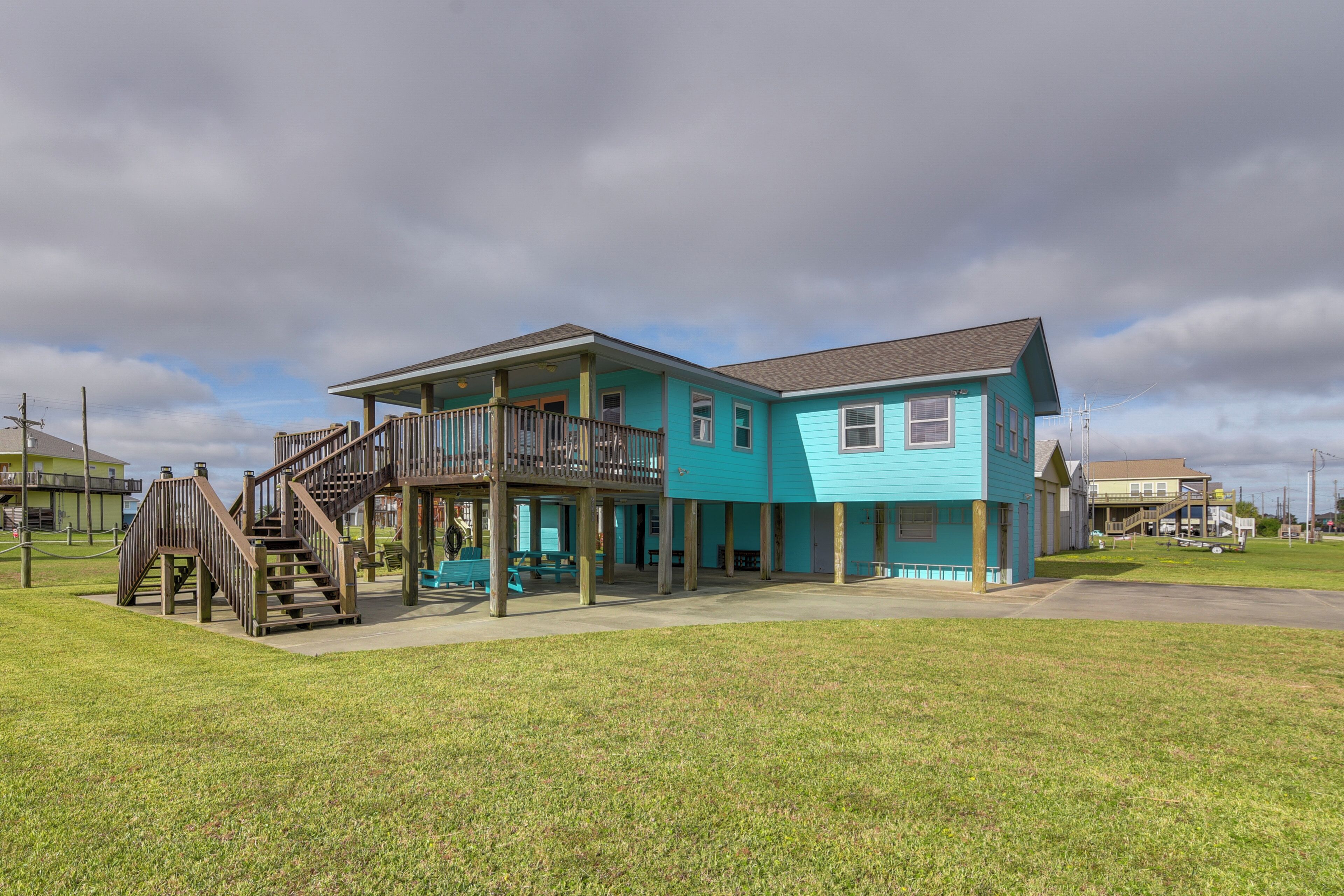 Façade de l’hébergement