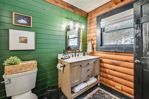 Interior - Peaceful Cabin w/ Hot Tub in Dundee: Dogs Welcome (Dundee)