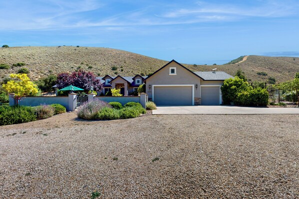 Fassade der Unterkunft