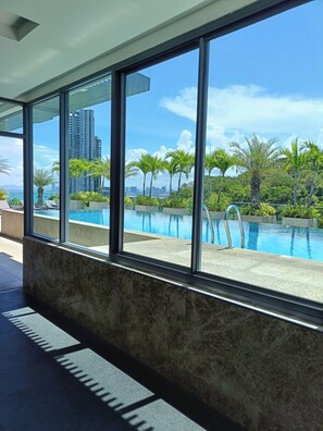 Condo, Multiple Bedrooms, Accessible, Smoking | Pool | Outdoor pool - Peaceful SEA View Condo (Pattaya)