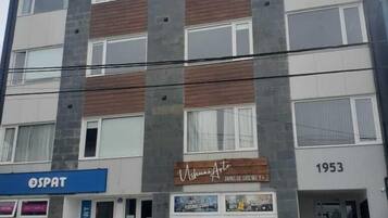 Fassade der Unterkunft