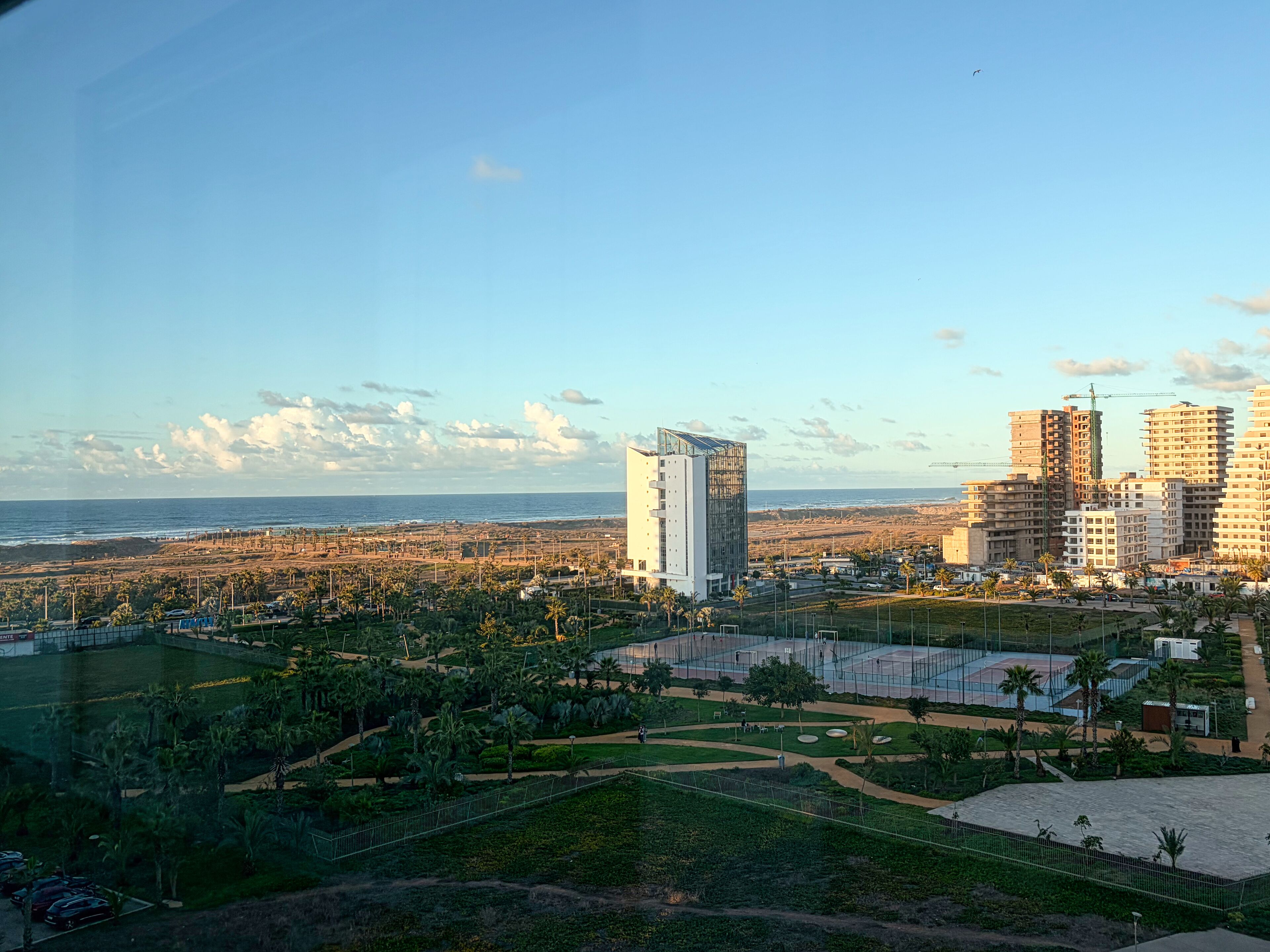 Vista desde la propiedad
