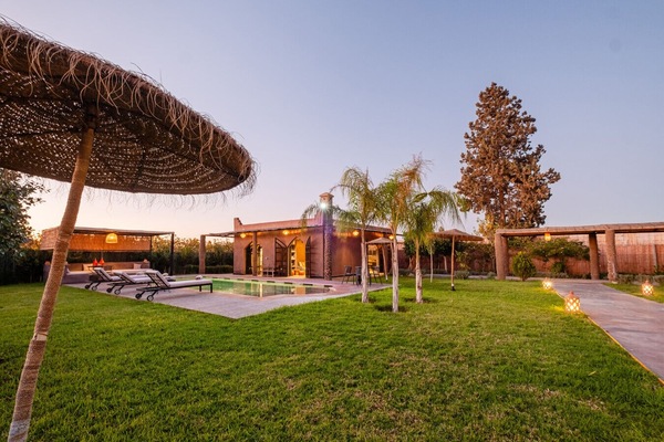 Espace extérieur idéal pour se relaxer