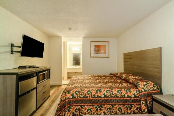 Free WiFi, bed sheets