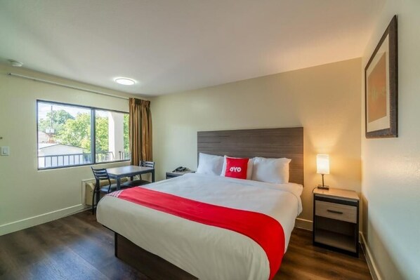 Free WiFi, bed sheets