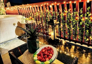 Maison, 4 chambres, fumeur, balcon | Balcon