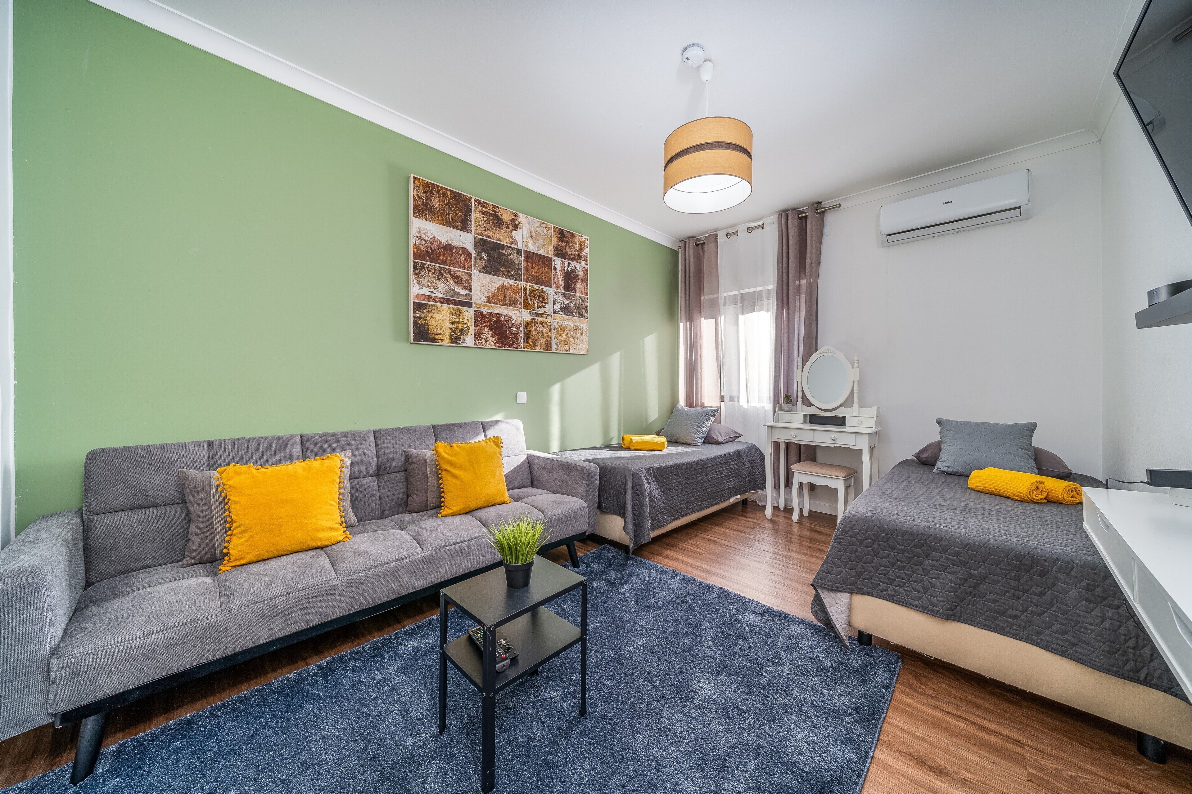 1 soverom, strykejern/-brett, wi-fi og sengetøy