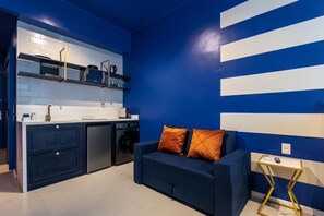 Departamento de lujo, cocina, junto a la playa | Área de sala de estar