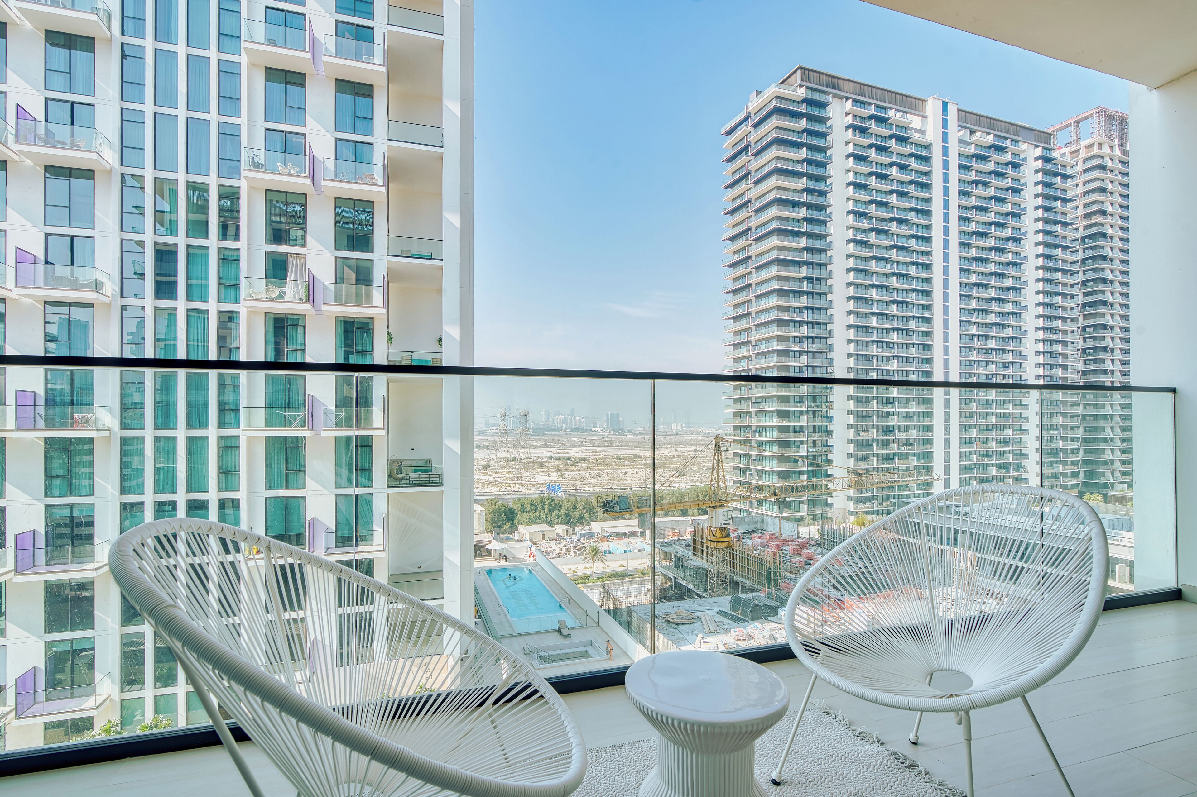 Executive-Apartment, 1 Schlafzimmer, Stadtblick | Balkon