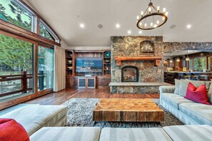 Smart TV, fireplace, offices