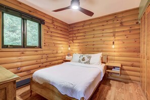 3 bedrooms, iron/ironing board, WiFi, bed sheets - Comfort & Nature with Sauna & Spa | Karibu (Notre-Dame-de-la-Merci)