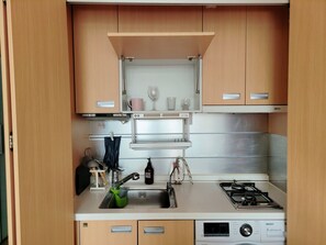 Private kitchen - 1#[Mapo Station] Best View! Han River View- Skyline Stay (Seoul)