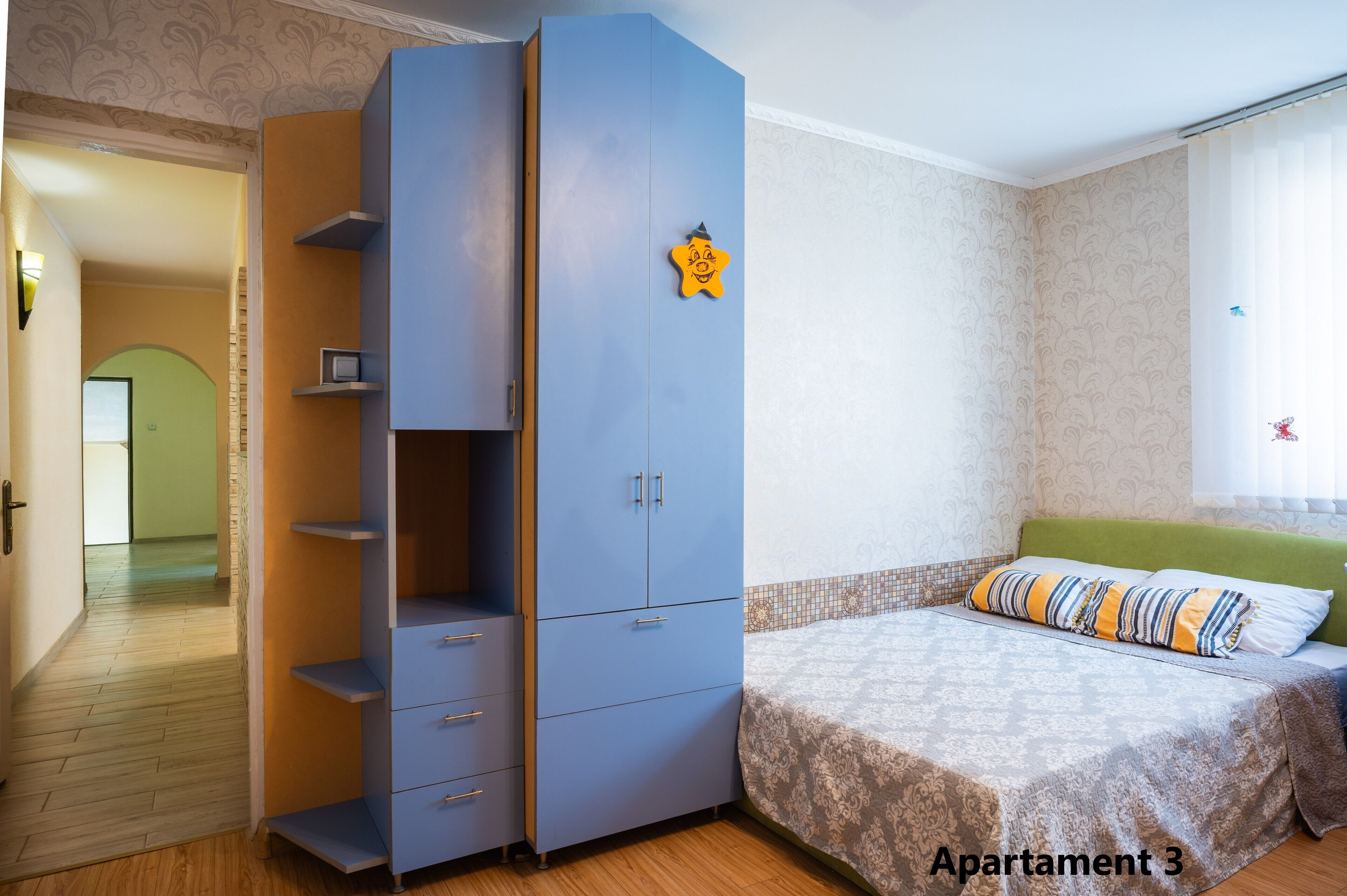 Comfort Apartment, Patio, Courtyard View | Blackout drapes, soundproofing, iron/ironing board, free WiFi