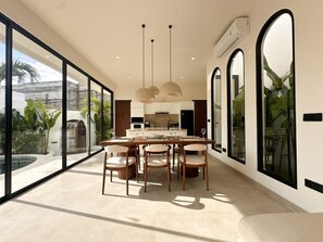 Dining - Romantic Bingin 1BR Private Pool Villa • Walk to Cafés & Surf (Bali)