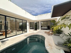 Outdoor pool - Romantic Bingin 1BR Private Pool Villa • Walk to Cafés & Surf (Bali)