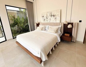 1 bedroom, iron/ironing board, free WiFi, bed sheets - Romantic Bingin 1BR Private Pool Villa • Walk to Cafés & Surf (Bali)