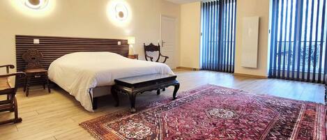 Superior Suite, Sauna & Hammam | Verdunkelungsvorhänge, Bügeleisen/Bügelbrett