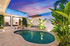 Outdoor pool - 2BR Private Pool Villa Near Bingin Beach & Dreamland (Bali)