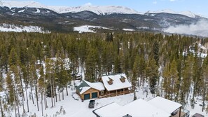 Exterior - Breck Retreat | Log Cabin + Large Deck + Hot Tub (Breckenridge)