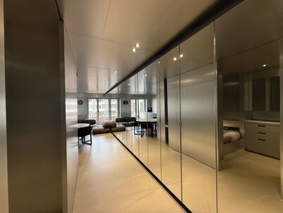 Chromo Design Apartment in Center from Kortrijk with Free Parking