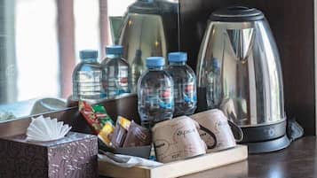 舒適雙人房 | 手提電腦工作空間、遮光窗簾/窗簾、免費 Wi-Fi