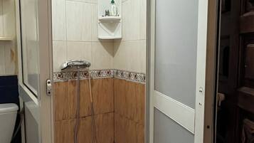 Towels, soap, toilet paper