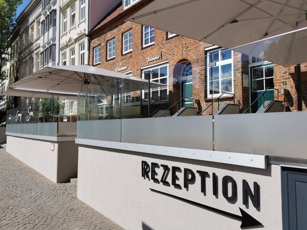 Fassade der Unterkunft