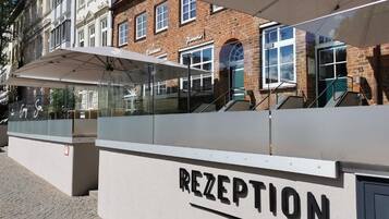 Fassade der Unterkunft