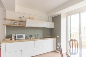 Living area - La Garaventa Serviced Apartments (Genoa)