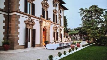 Espace banquet en plein air