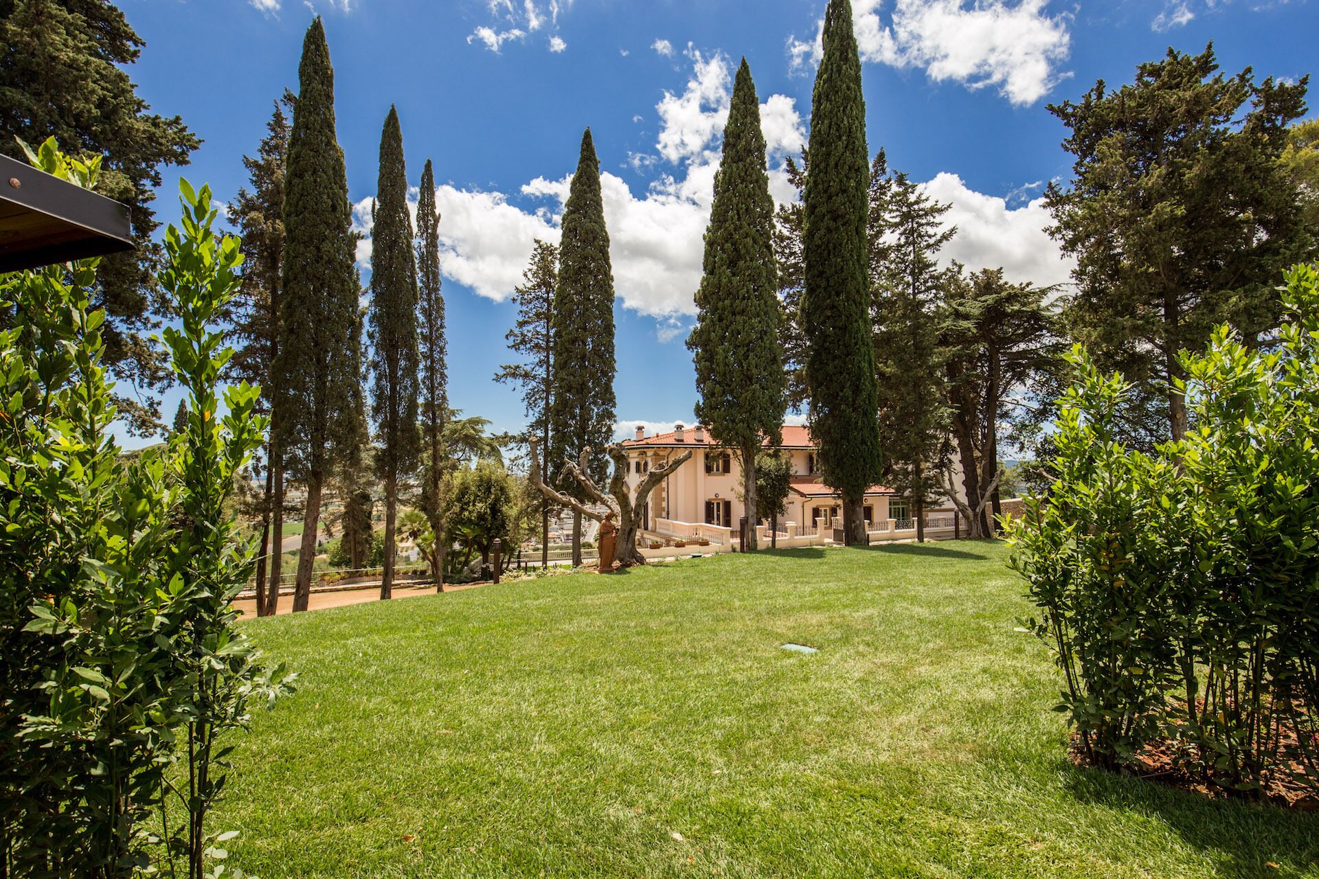 Overnattingsstedets uteområder