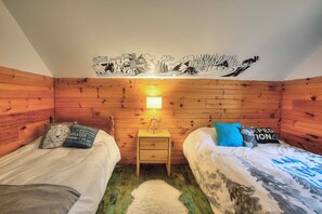 3 bedrooms, iron/ironing board, WiFi, bed sheets - The Gatherer – Chalet | Rental 32 days or more (Saint-Adolphe-d'Howard)