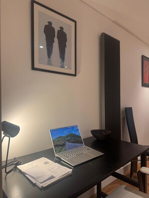 Interior - A brand new apartment decorated to a  high standard in a landmark development. (London)