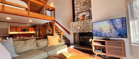 تلفزيون، مدفأة