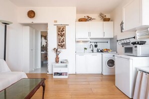 Apartment, 1 Bedroom, Balcony, Ocean View | Laundry - Modern Apartment Near Badesi Beach (Badesi)