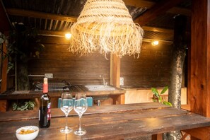 Dining - Idyllic Studio in the forest. Armonía Natura House (Camargo)