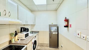 Business-Apartment, Stadtblick | Eigene KĂŒche