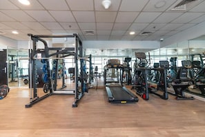 Gym - Cosmos Living Work-Friendly Metro Access (Dubai)