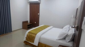 In-room safe, blackout curtains, free WiFi - Randa Al-Mudun Serviced Apartments (Jizan)