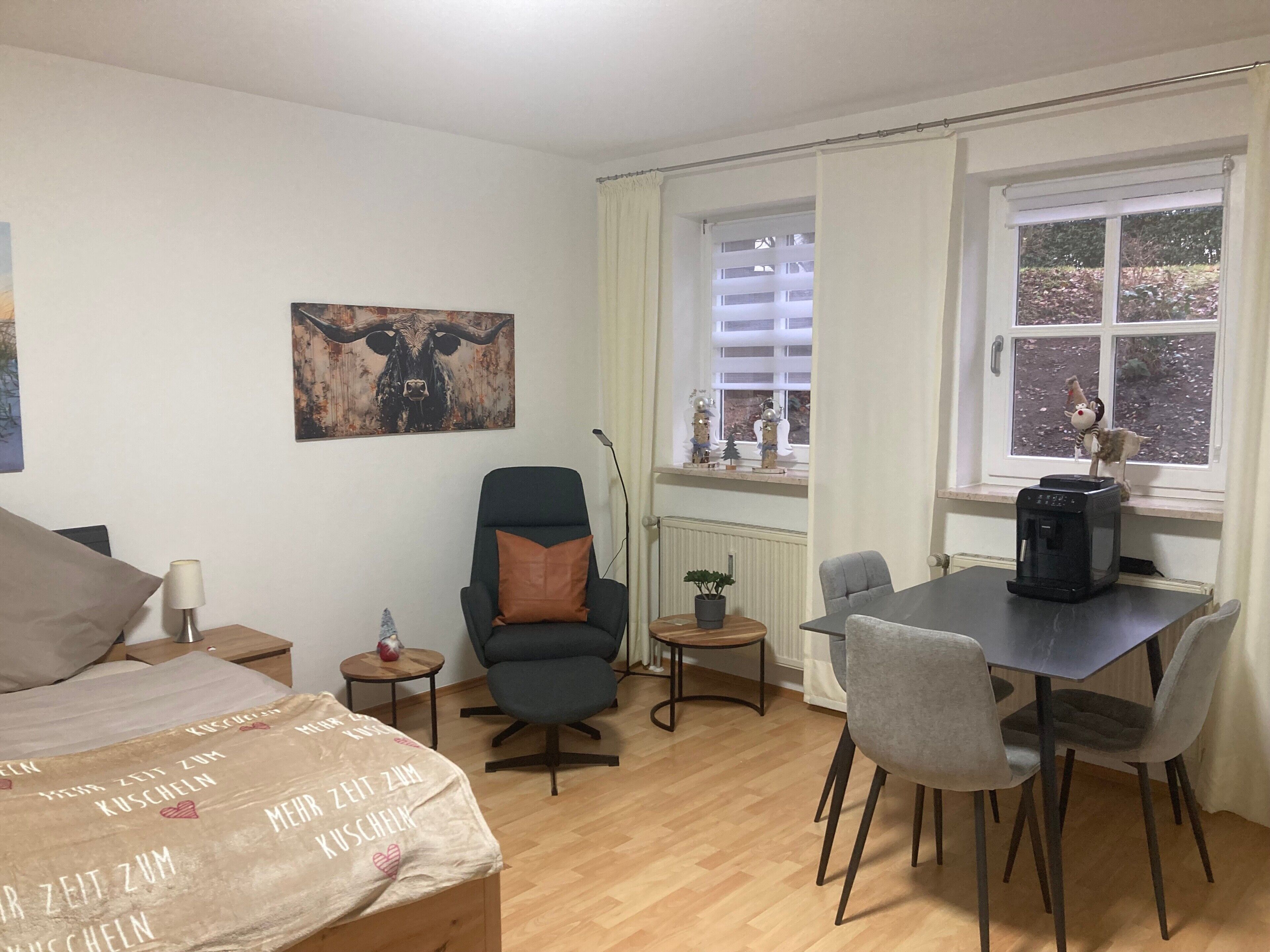 Schreibtisch, Bügeleisen/Bügelbrett, WLAN, Bettwäsche