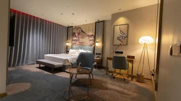 Habitación doble | Cortinas opacas y wifi gratis