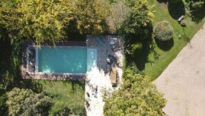 Pool - Exceptional Stay at Château Le Noble with Private Pool – In the Heart of a Historic Vineyard (Saint-Germain-du-Puch)