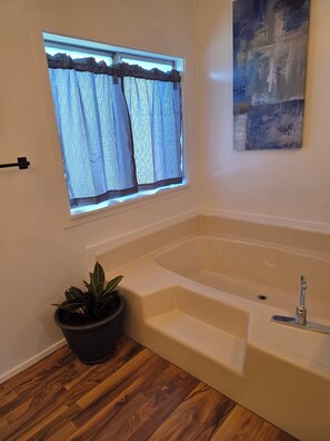 Bathroom - FISHERMAN'S CRASH PAD Lovely 1-bedroom with AC in peaceful Clearlake Oaks (Clearlake Oaks)