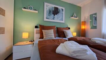 2 bedrooms, soundproofing, iron/ironing board, WiFi