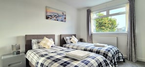 2 Schlafzimmer, Bügeleisen/Bügelbrett, kostenloses WLAN, Bettwäsche