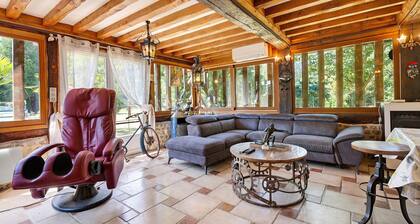 Chambre d’hôtes « Annexe » avec piscine partagée, Wi-Fi et climatisation