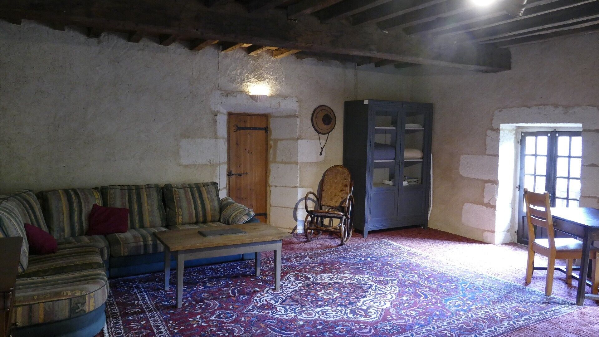 TV, fireplace, table tennis